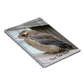 Carnet Bébé Cèdre cire Oiseau Nature Notebook (Côté Droit)