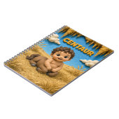 Carnet Bébé Centaure Mignon, Mythique (Côté gauche)