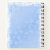 Carnet Bébé C'est Flocon de Neige Bleu Ethnique Garçon Do (Dos)