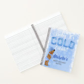 Carnet Bébé C'est Flocon de Neige Bleu Ethnique Garçon Do (Intérieur)