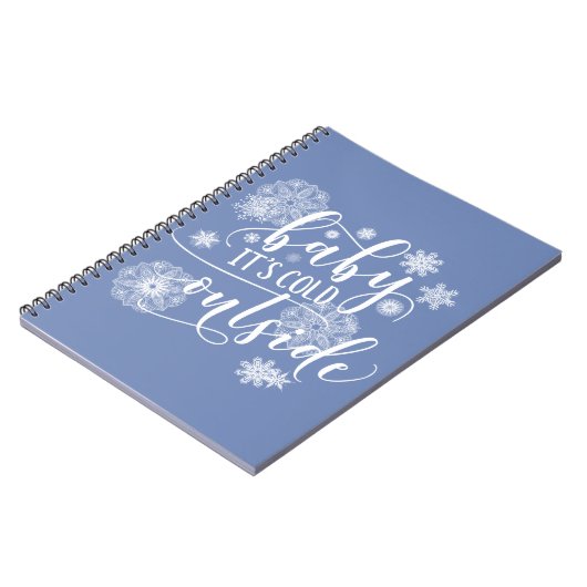 Carnet Bébé c'est froid dehors Noël (Côté gauche)