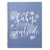 Carnet Bébé c'est froid dehors Noël (Devant)