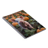 Carnet Bébé Cochon Dans Le Citrouille Patch Pickleball Pa (Côté Droit)