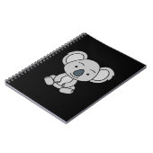 Carnet Bébé Cute Koala Avec Le Sourire Assis (Côté gauche)