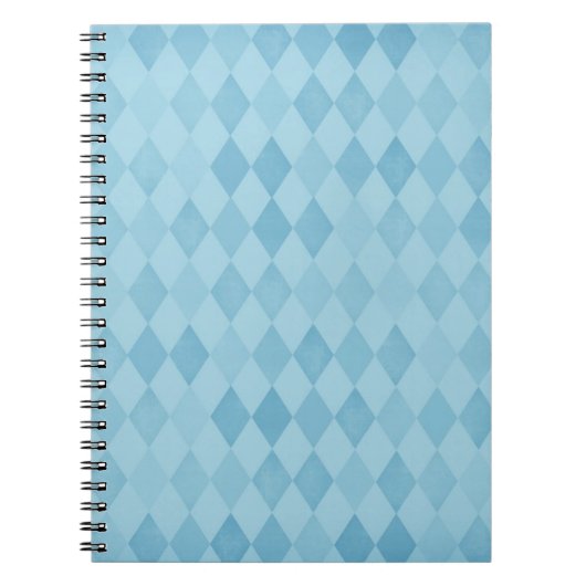 Carnet Bébé Diamants Bleus (Devant)