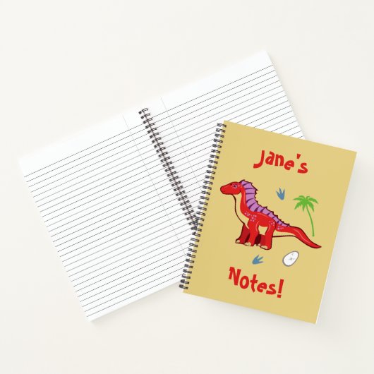 Carnet Bébé Dinosaur Amargasaurus (Intérieur)