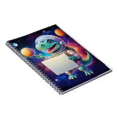 Carnet bébé - Dinosaure dans l'espace - mettez vot (Côté Droit)