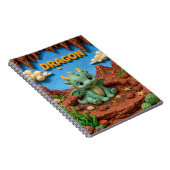 Carnet Bébé Dragon Mignon, Mythique (Côté Droit)