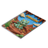 Carnet Bébé Dragon Mignon, Mythique (Côté gauche)