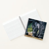 Carnet Bébé Eléphant Gris mou (Intérieur)