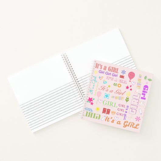 Carnet Bébé fille (Intérieur)