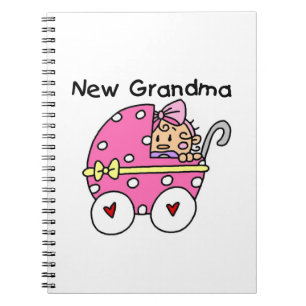 Carnet Bébé Fille Nouveau grand-mère Cadeaux