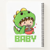 Carnet bébé godzilla (Dos)