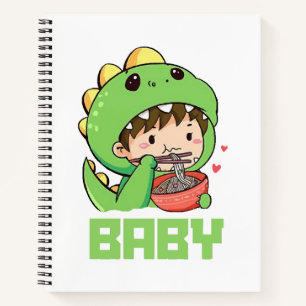 Carnet bébé godzilla