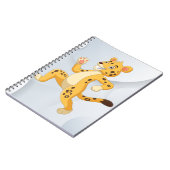 Carnet bébé - gros chat (Côté gauche)