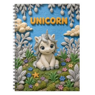 Carnet Bébé Licorne Mignon, Mythique