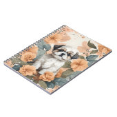 Carnet Bébé mignon Animaux - Chih Tzu Puppy (Côté gauche)