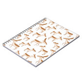 Carnet Bébé mignon cerf et famille (Côté gauche)