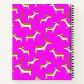 Carnet Bébé mignon cerf et famille (Dos)