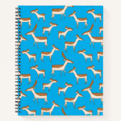 Carnet Bébé mignon cerf et famille (Devant)