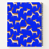 Carnet Bébé mignon cerf et famille (Dos)