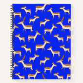 Carnet Bébé mignon cerf et famille (Devant)