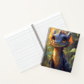 Carnet Bébé mignon Dragon (Intérieur)