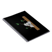 Carnet Bébé mignon Escalade Koala Un Eucalyptus Arbre (Côté Droit)