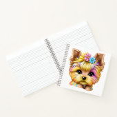 Carnet Bébé mignon et adorable Yorkie (Intérieur)