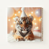Carnet Bébé mignon Révéler Neutre Jaune Bébé Tiger (Dos)
