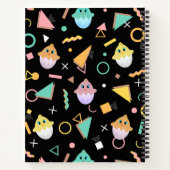 Carnet Bébé noir poussin (Dos)