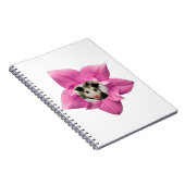 Carnet Bébé Opossum Floral Adorablement Mignon (Côté Droit)