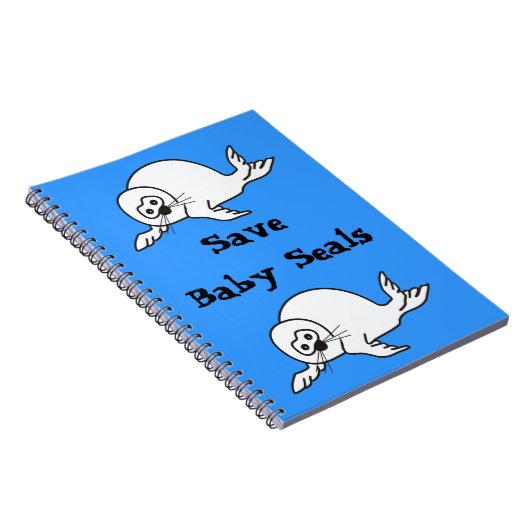 Carnet Bébé phoque (Côté Droit)