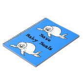 Carnet Bébé phoque (Côté gauche)