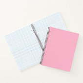 Carnet Bébé rose couleur solide (Intérieur)