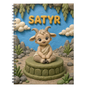 Carnet Bébé Satyre Mignon, Mythique