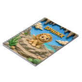 Carnet Bébé Sphinx Mignon, Mythique (Côté gauche)