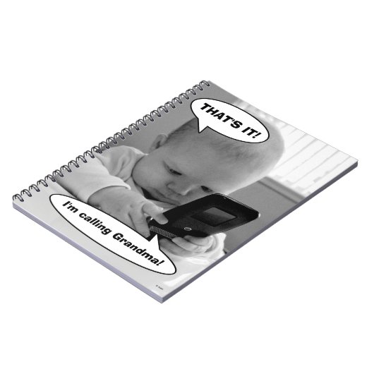 Carnet Bébé sur téléphone portable (Côté gauche)