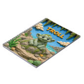 Carnet Bébé Troll Mignon, Mythique (Côté gauche)