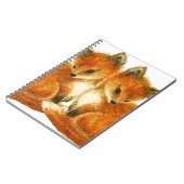 Carnet Bébé Twin Foxes (Côté gauche)