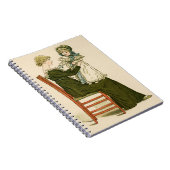 Carnet Bébé victorien Greenaway Mère (Côté Droit)