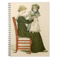 Bébé victorien Greenaway Mère