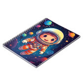 Carnet bébé - voyage spatial - nouvelles planètes (Côté gauche)