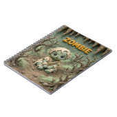 Carnet Bébé zombie mignon, mythique (Côté gauche)