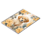Carnet Bébés mignons animaux | Golden Retriever Puppy (Côté gauche)