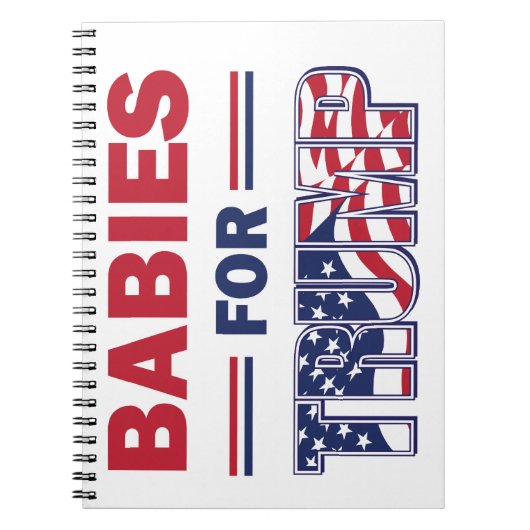 Carnet Bébés - pour TRUMP (Devant)