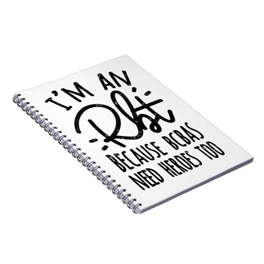 Carnet Because BCBAs Need Heroes Too (Côté Droit)