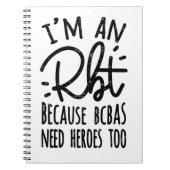 Carnet Because BCBAs Need Heroes Too (Devant)