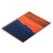 Carnet Bed & Breakfast Guest Book Red Sky at Sunset B&B (Côté gauche)