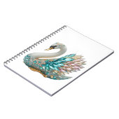 Carnet Bedazzled Diamond Swan Gold Crystal Bling (Côté gauche)